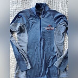 Cubs World Series Champions Quarter Zip NWOT